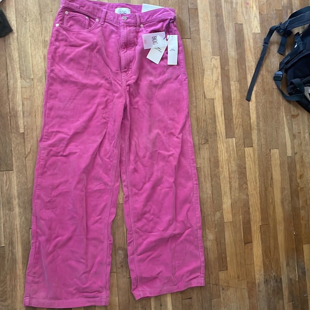 urban outfitters pink corduroy pants